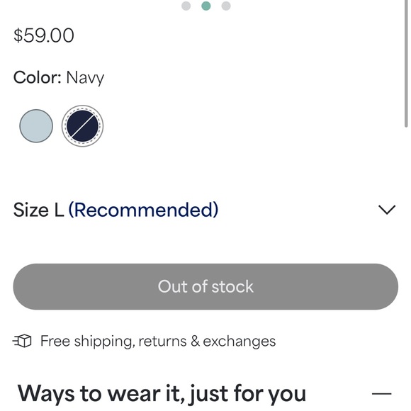 Like new! Crochet front. Zipper in the back. - Picture 3 of 3